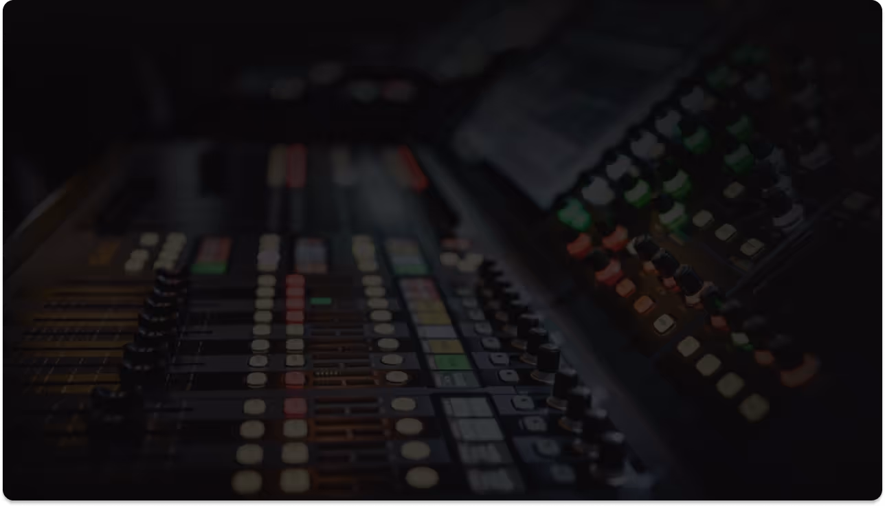 DJ Studio Background